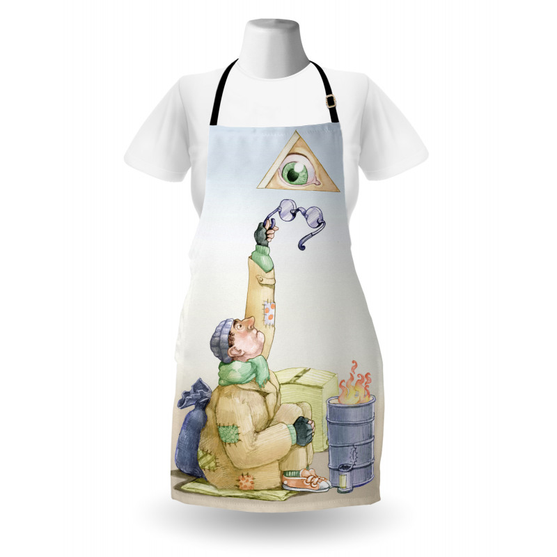 Homeless Metaphor Apron