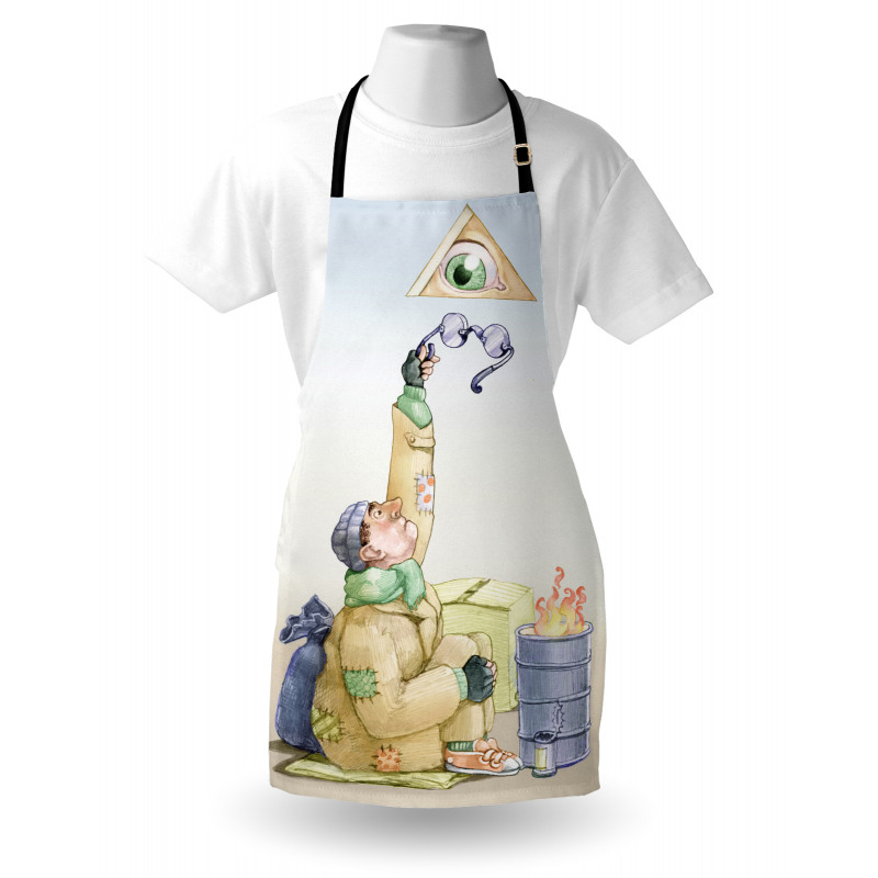 Homeless Metaphor Apron