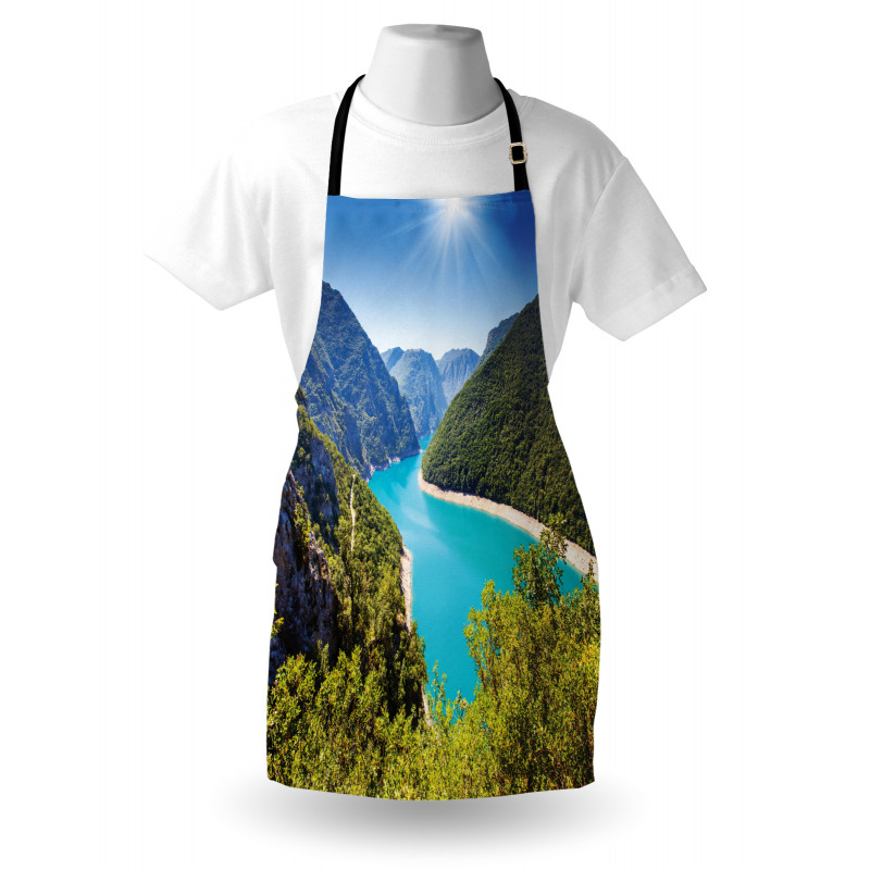 Piva Canyon Montenegro Apron