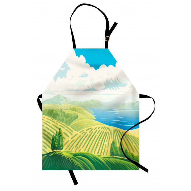 Idyllic Beauty Graphic Apron