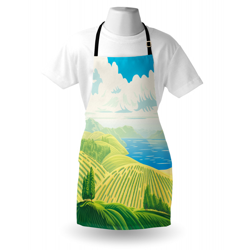 Idyllic Beauty Graphic Apron