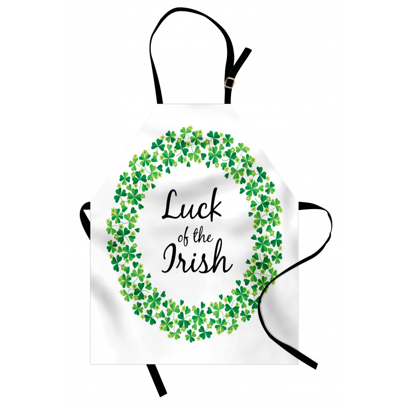 Clover Wreath Apron