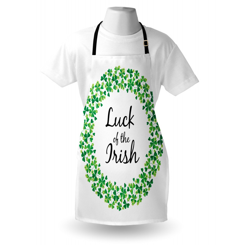 Clover Wreath Apron