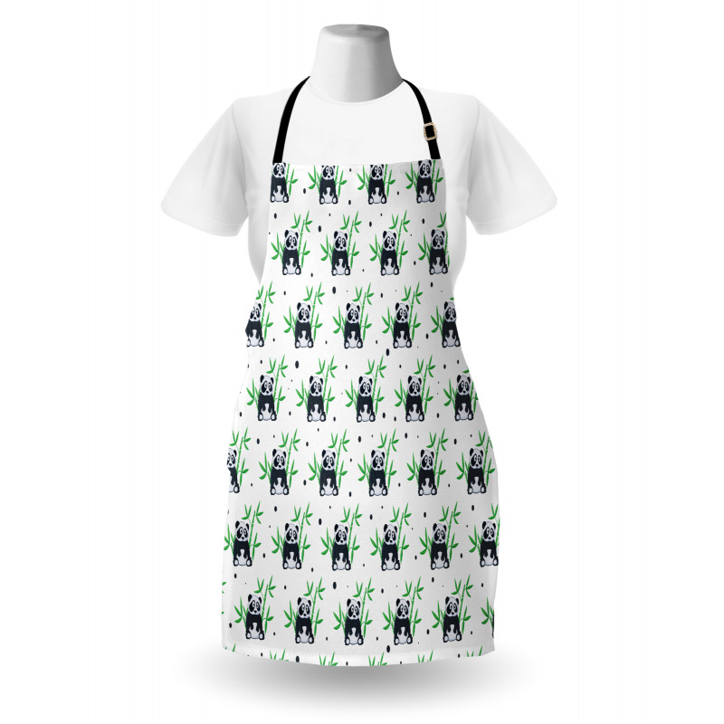 Wild Bamboos Zoo Nature Apron