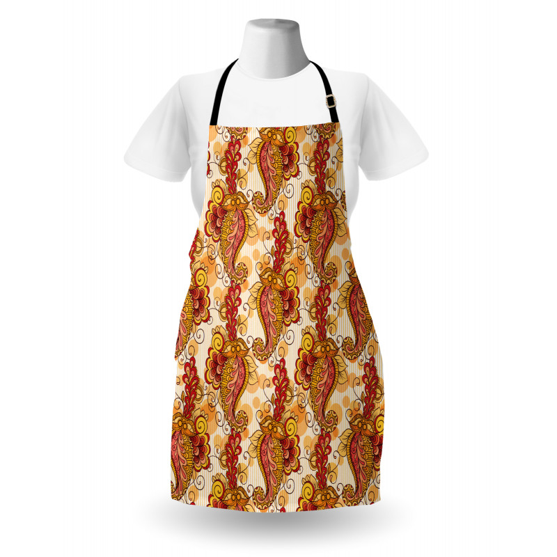 Ornate Paisley Apron