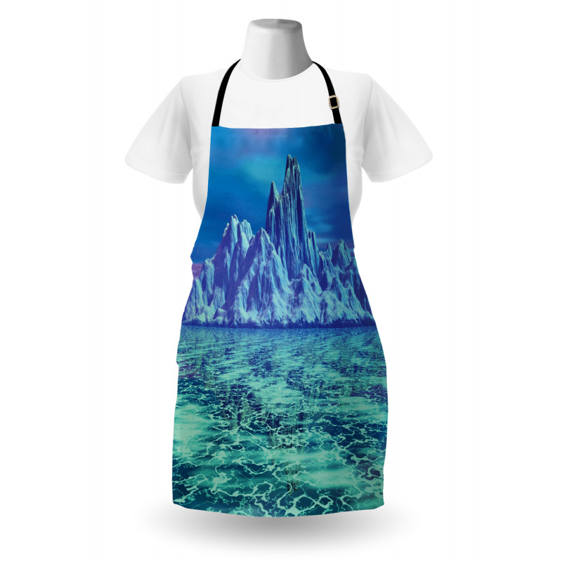 Arctic Landscape Scene Apron