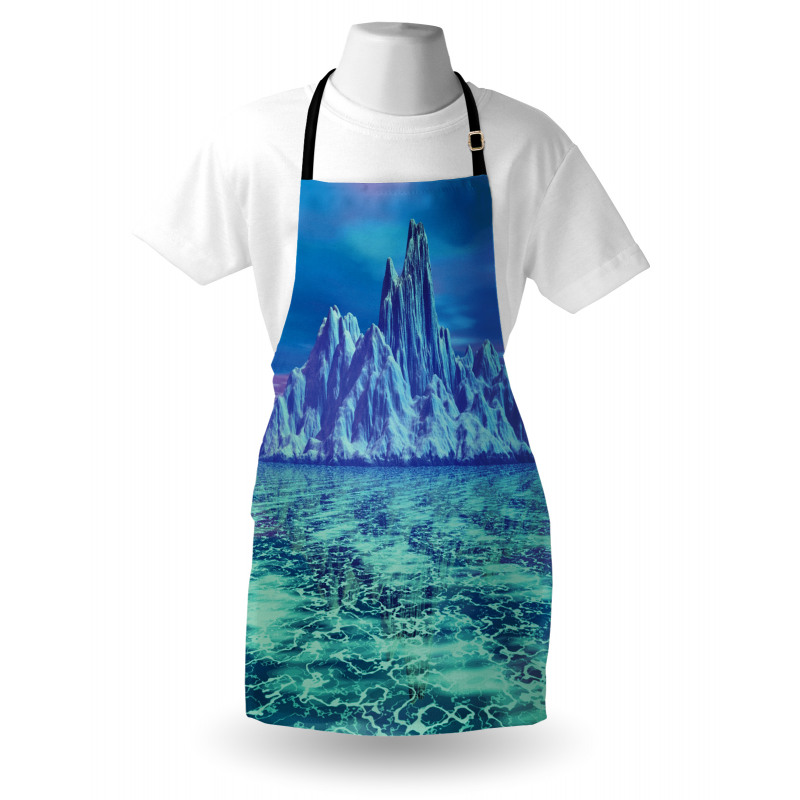 Arctic Landscape Scene Apron