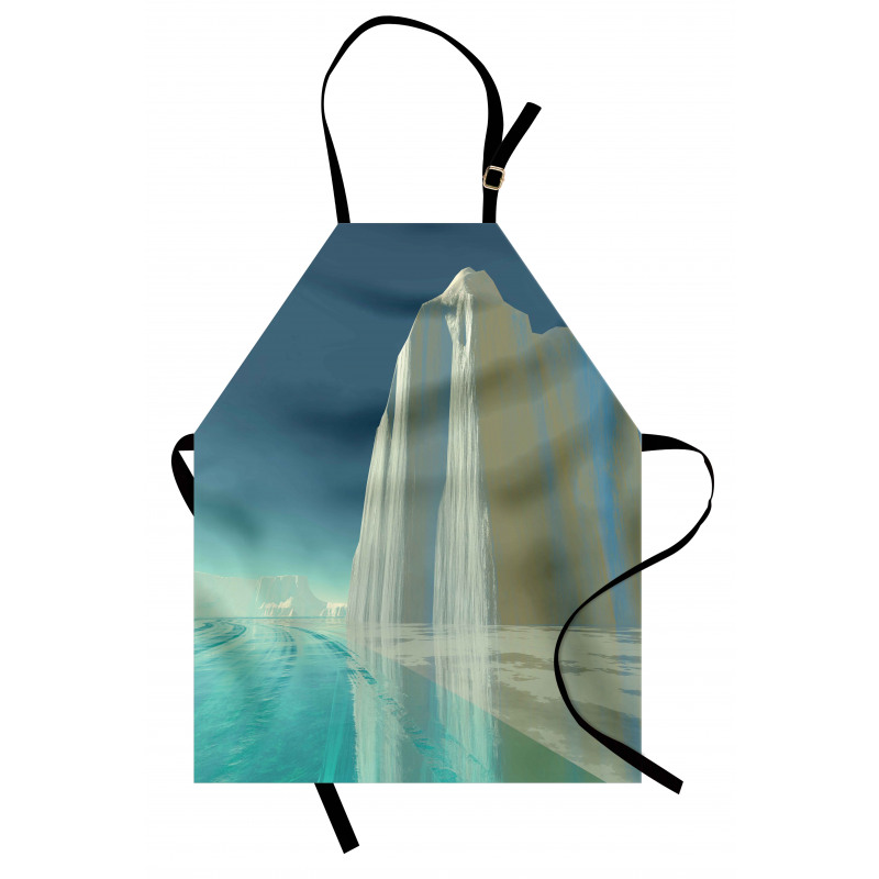 Graphic Frigid by the Sea Apron