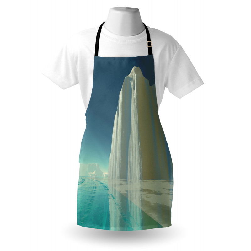 Graphic Frigid by the Sea Apron