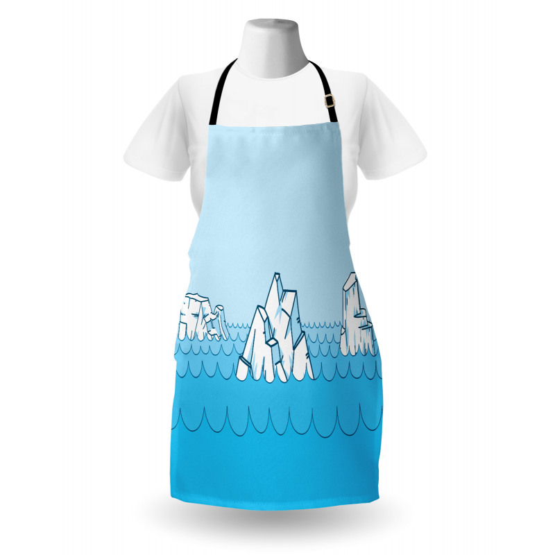 Frosty Elements Floating Apron