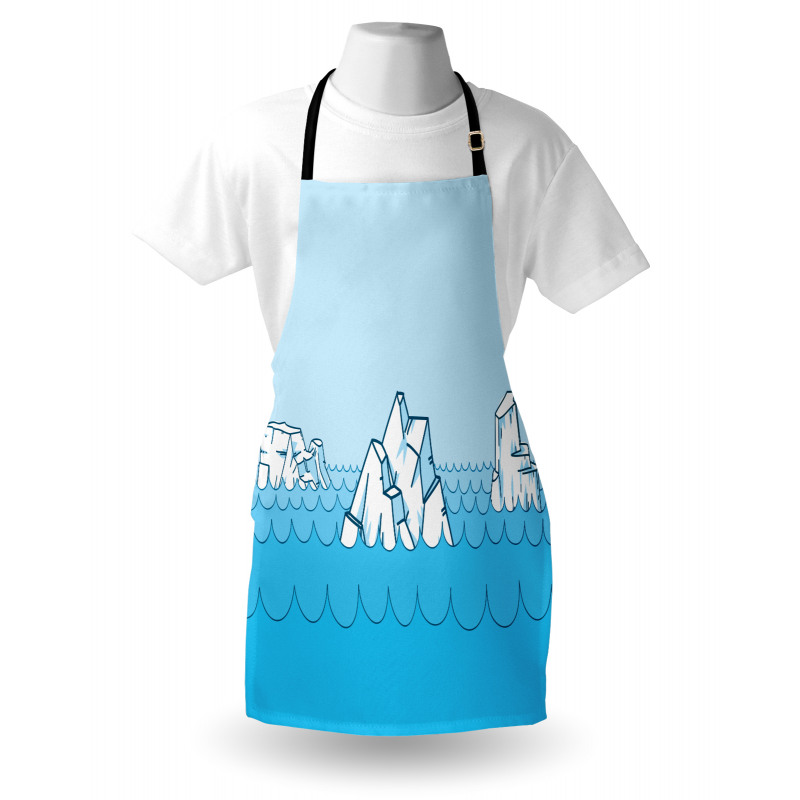 Frosty Elements Floating Apron