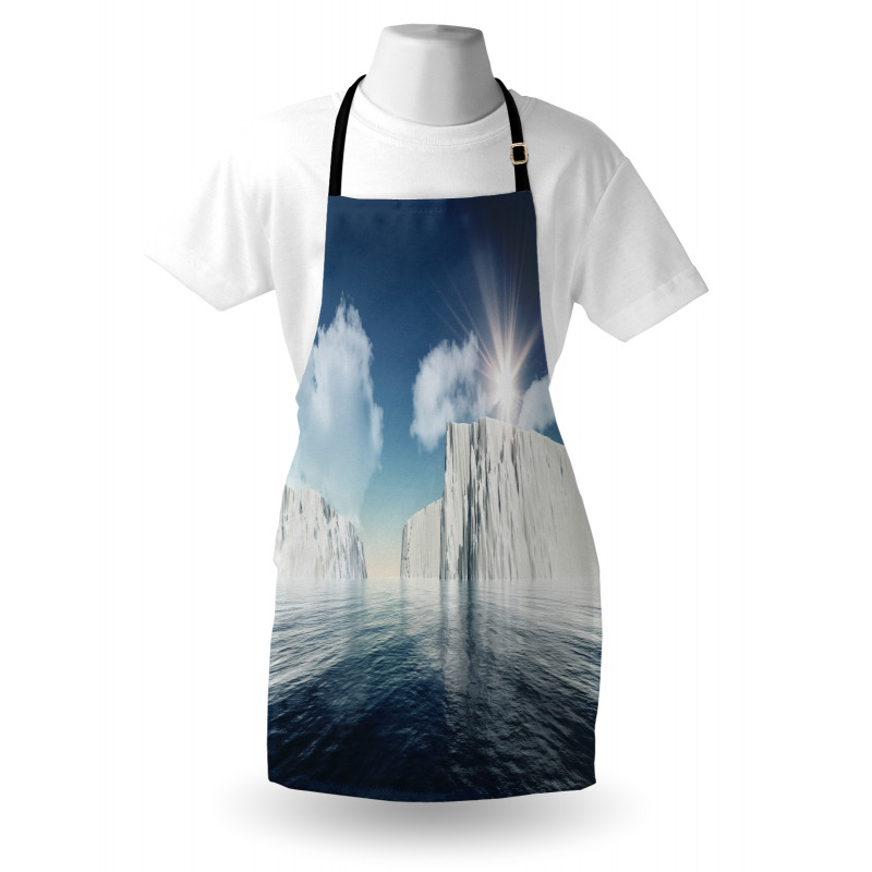 Fluffy Clouds Sunbeams Apron