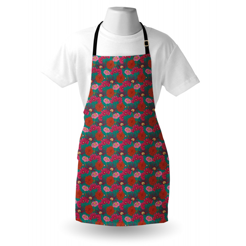 Cheerful Blooming Petals Apron