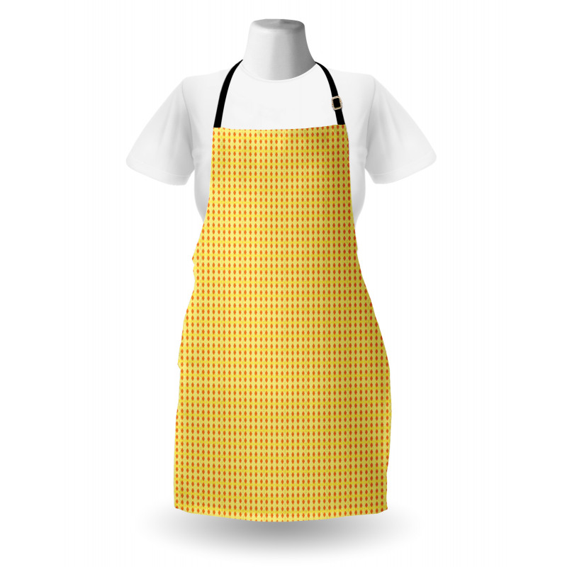 Repeating Eastern Shapes Apron