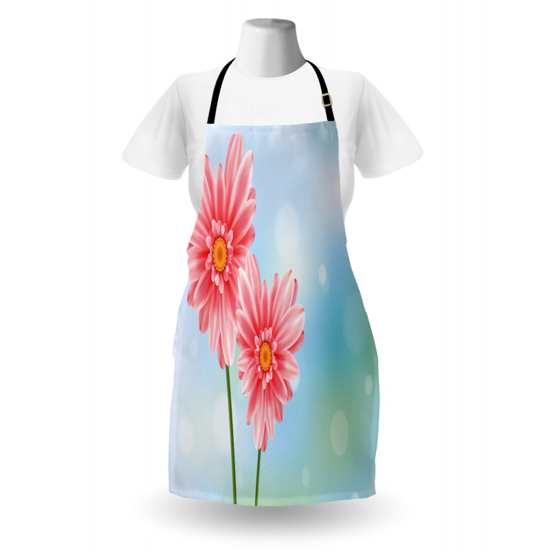 Petals on Bokeh Apron