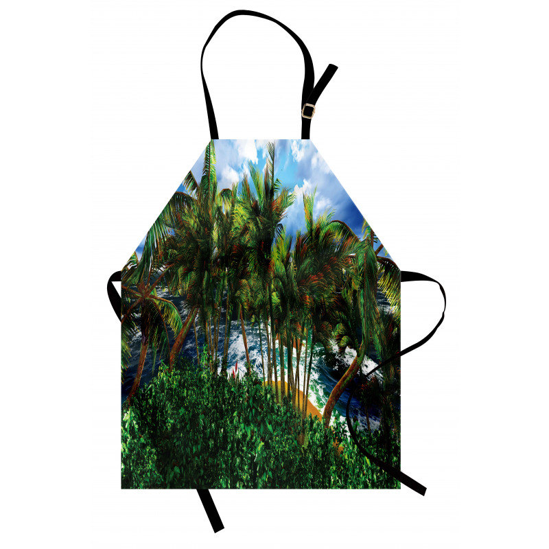 Hawaii Island Palm Tree Apron