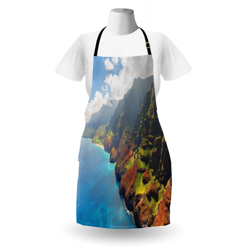 Island Sunshine Panorama Apron