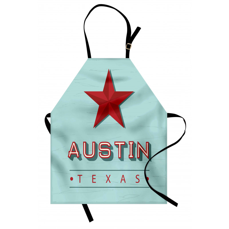 Texas Wording and a Star Apron