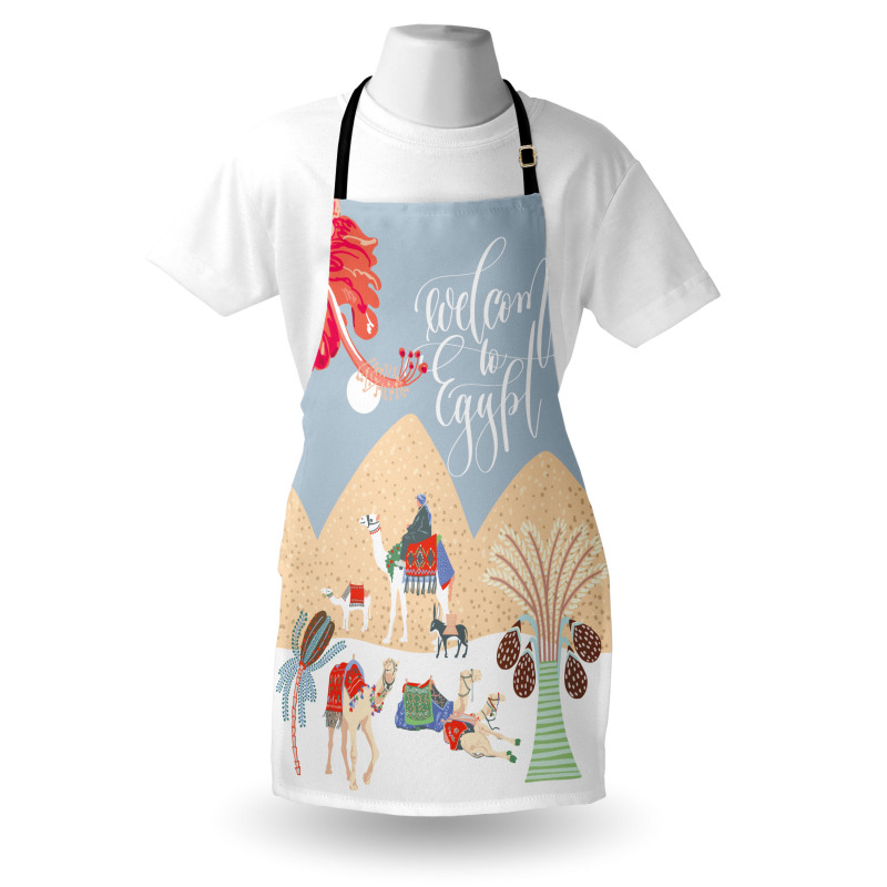 Colorful Camels Apron