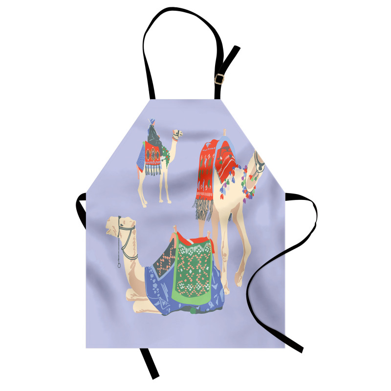 Camels with Rugs Apron