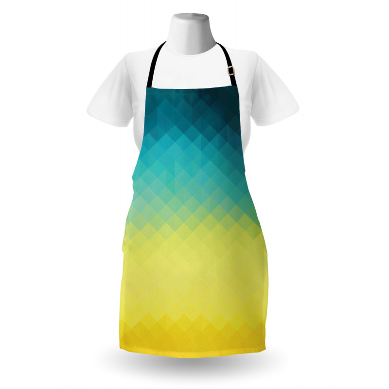 Polygonal Color Changes Apron