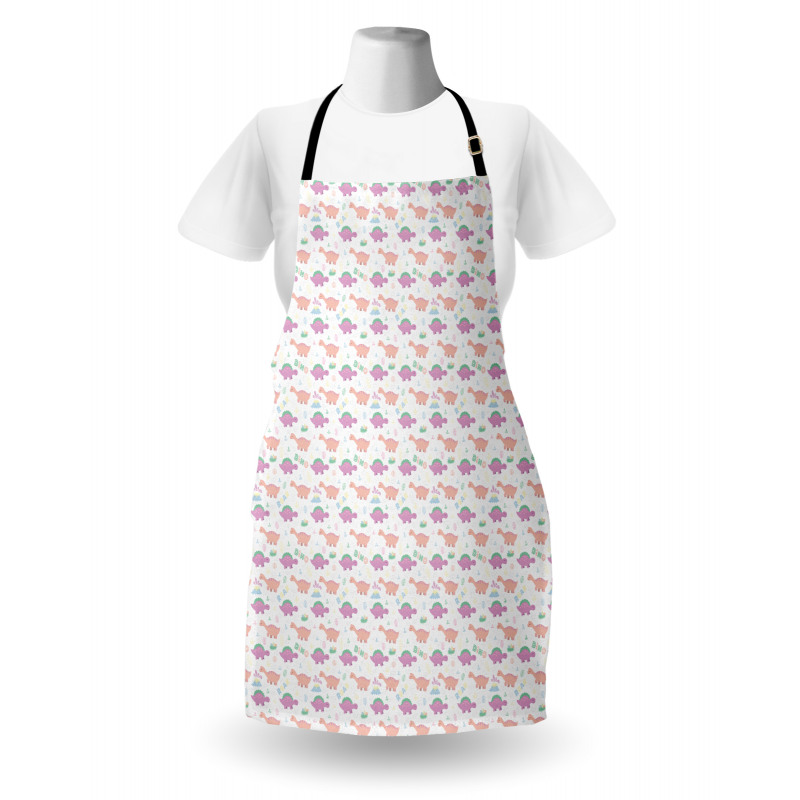 Roar T-Rex Volcano Eggs Theme Apron