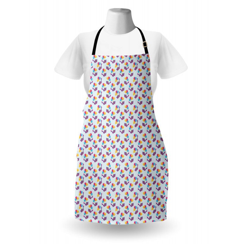 Funny Colorful Birthday Baby Apron