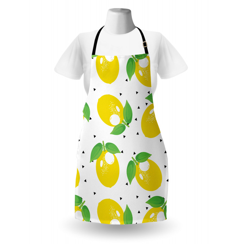 Cheery Citrus Fruits Art Apron