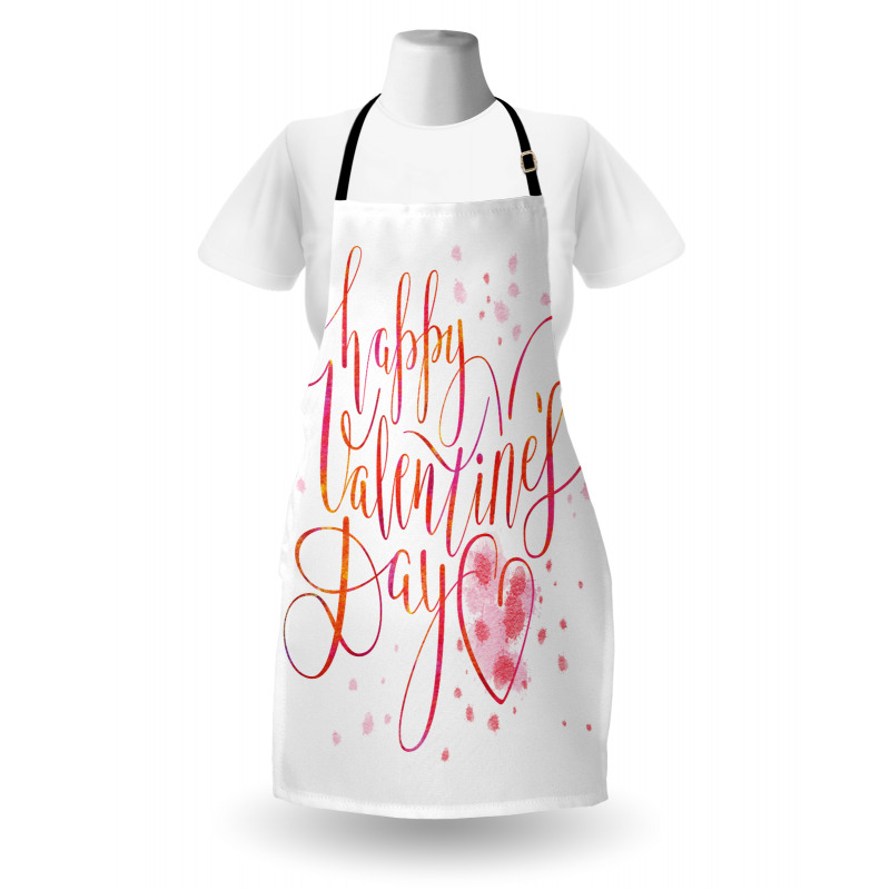 Warm Calligraphy Apron