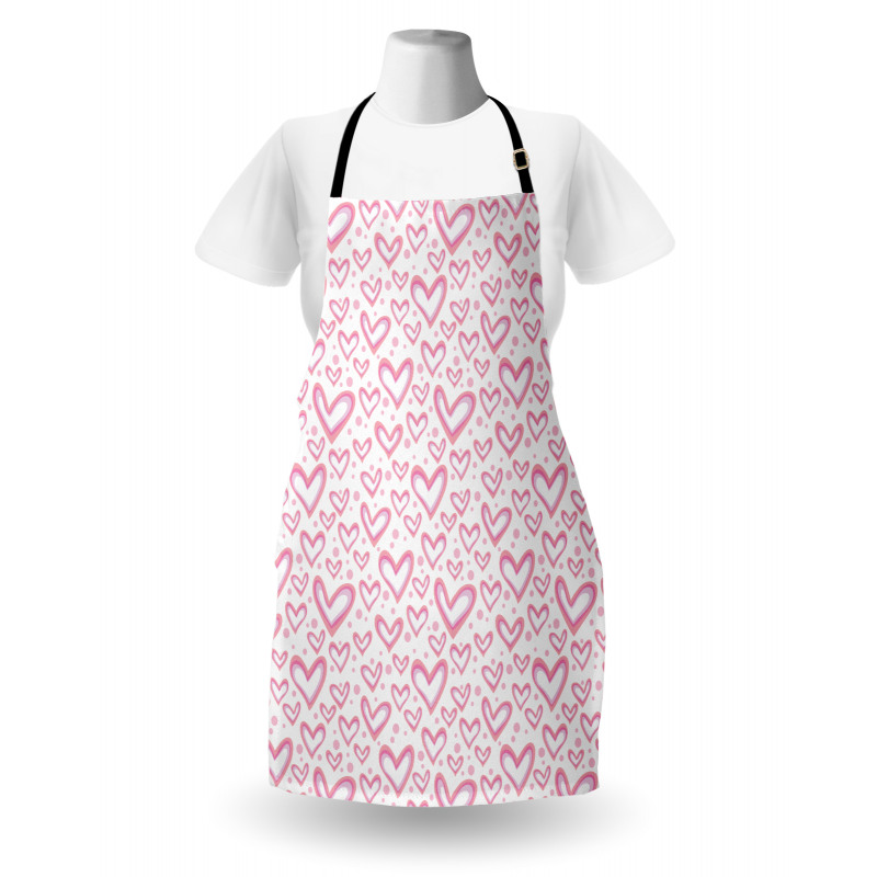 Hearts and Rounds Apron