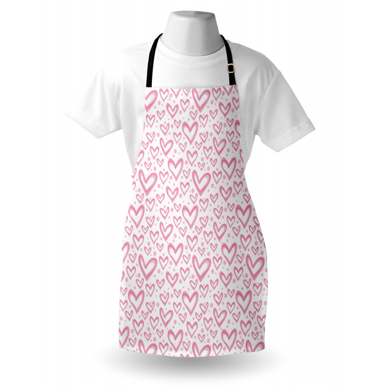 Hearts and Rounds Apron