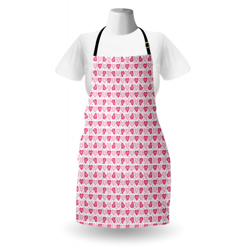 Floral Love Heart Apron