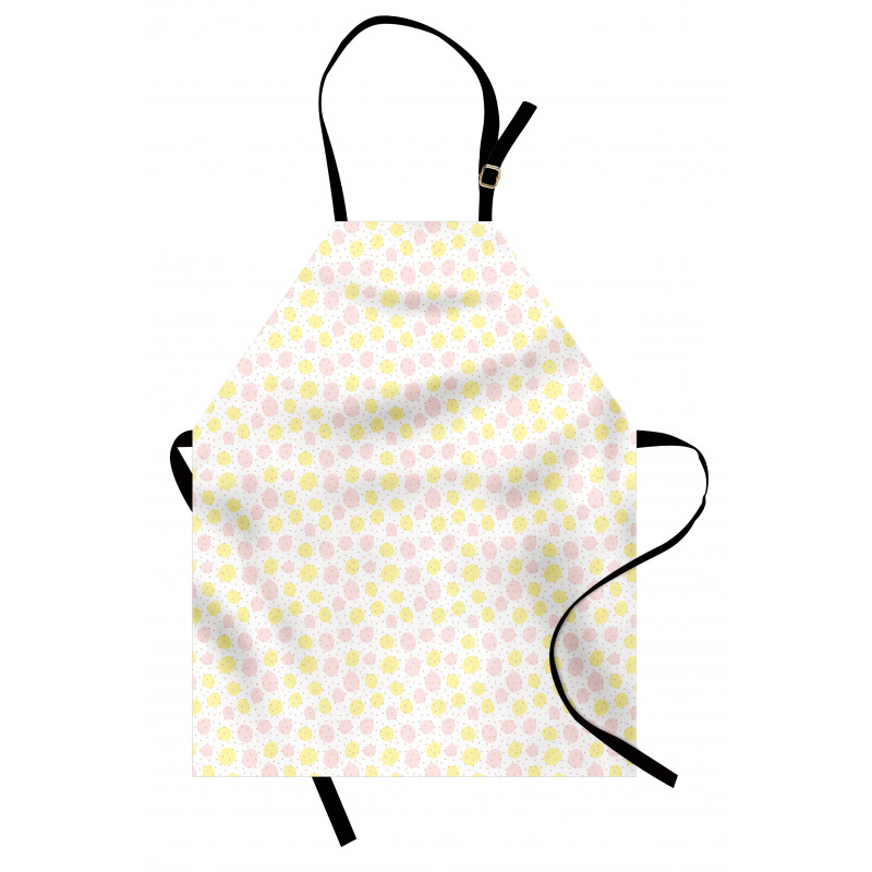 Pastel Tone Blots Apron