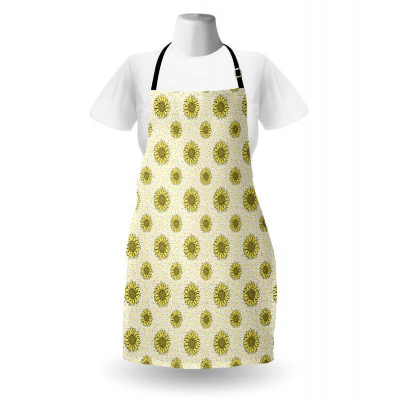 Sunflowers Spots Apron