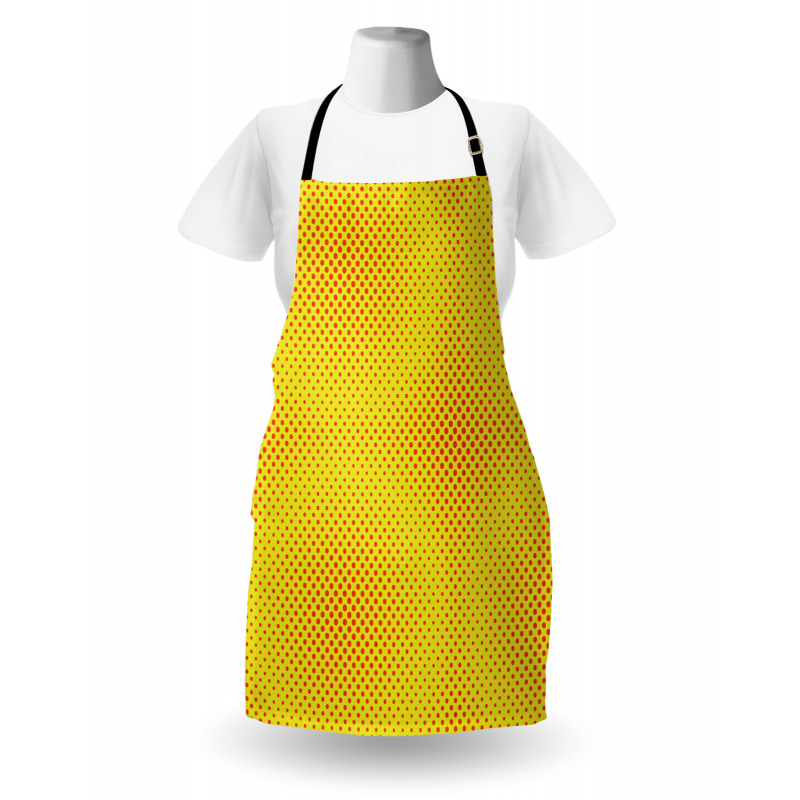 Graphic Halftone Apron