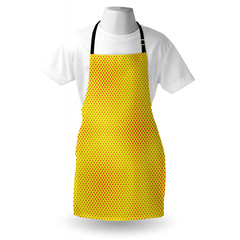 Graphic Halftone Apron