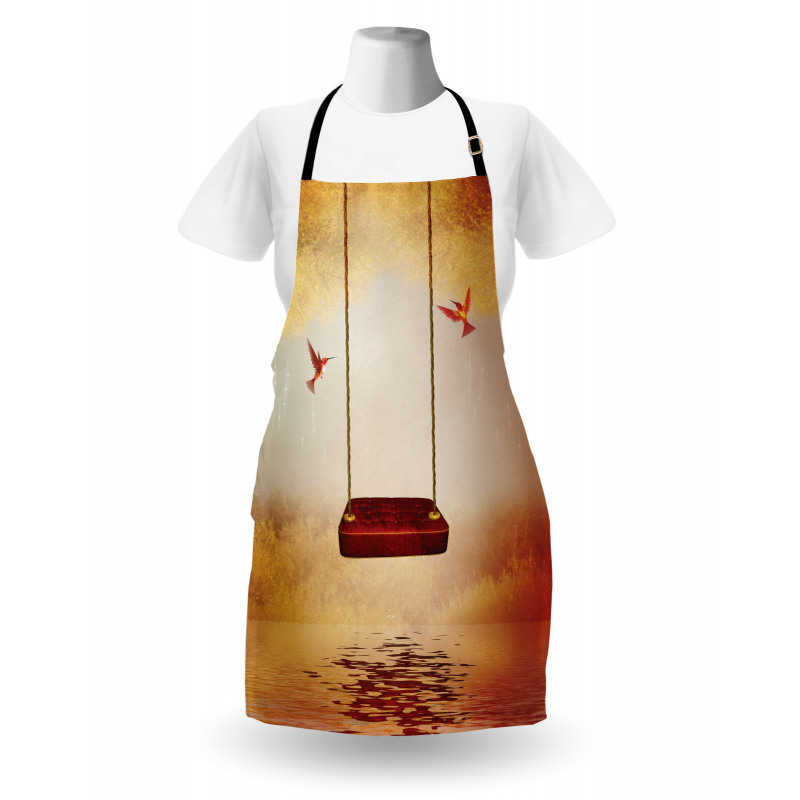 Hummingbird Peace Apron