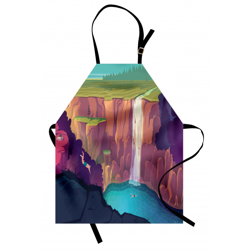 Rural Scene Waterfall Apron