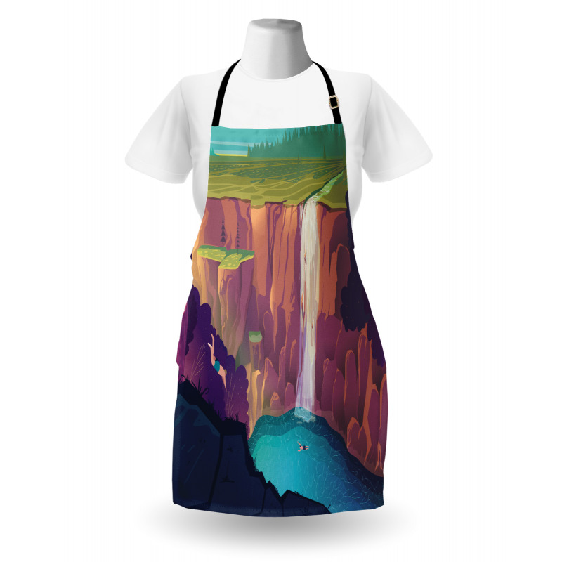 Rural Scene Waterfall Apron