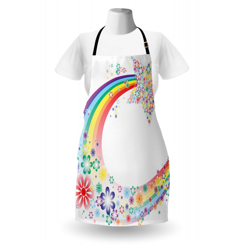 Nature Spring Floral Apron