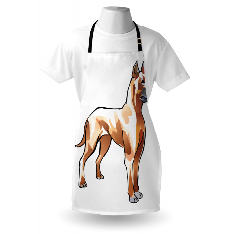 German Mastiff Dog Apron