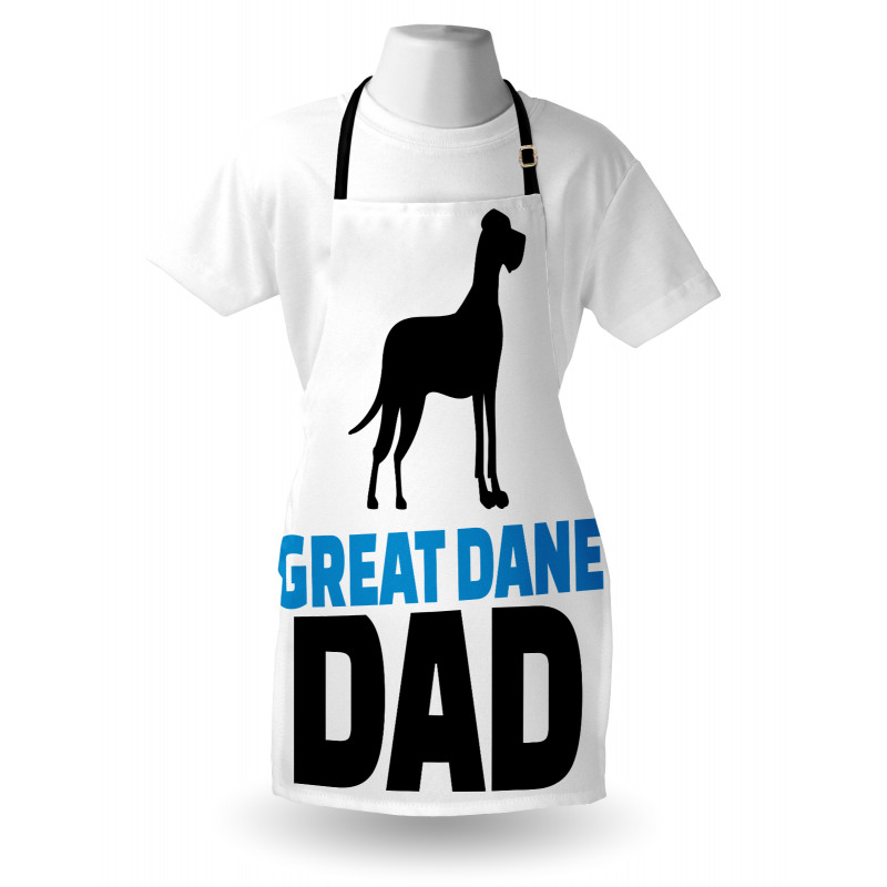 Dane Dad Text Apron