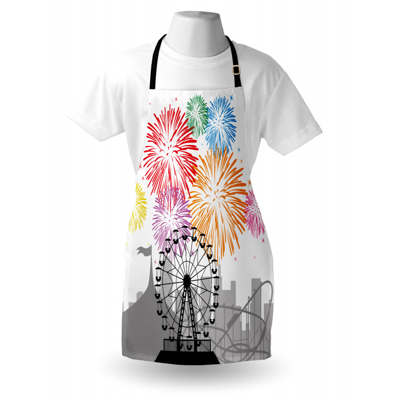 Fireworks Circus Fun Apron