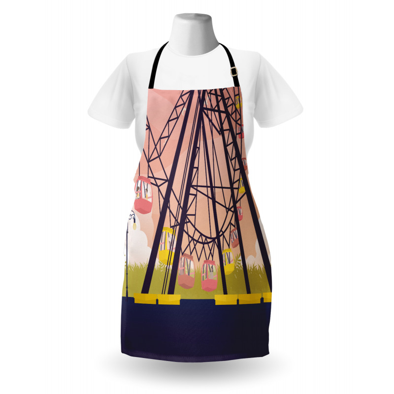 Cartoonish Fun Ride Apron