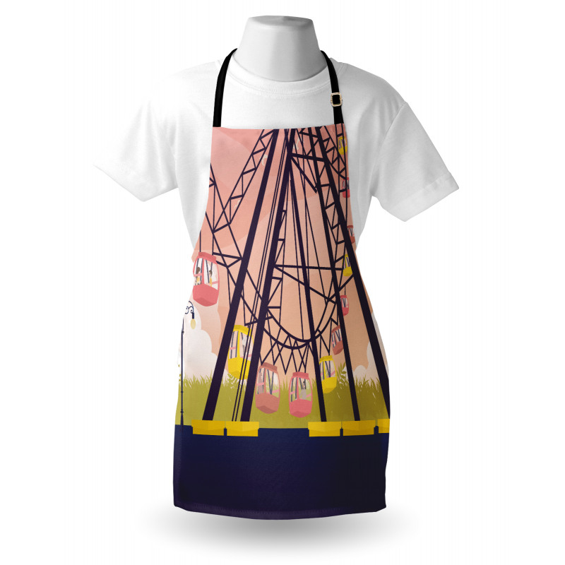 Cartoonish Fun Ride Apron