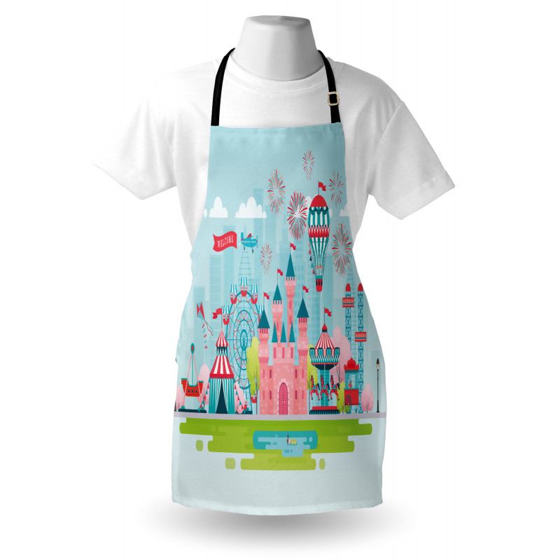 Childish Cartoon Fun Apron