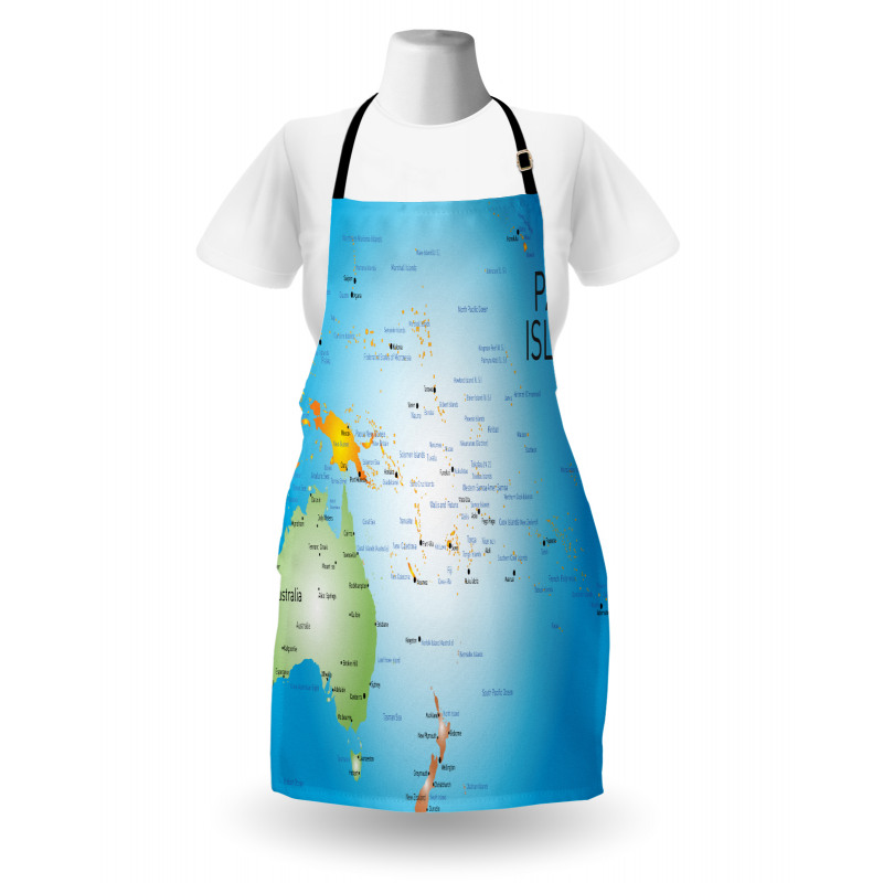 Pacific Islands Informational Apron