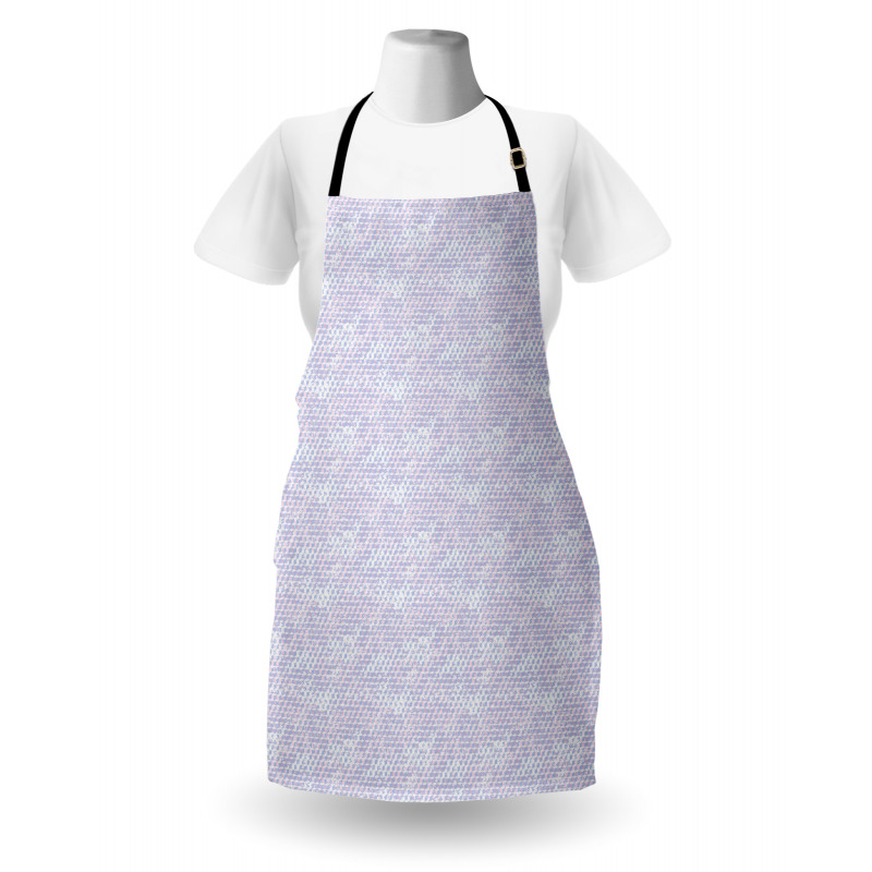 Grunge Look Abstract Shapes Apron