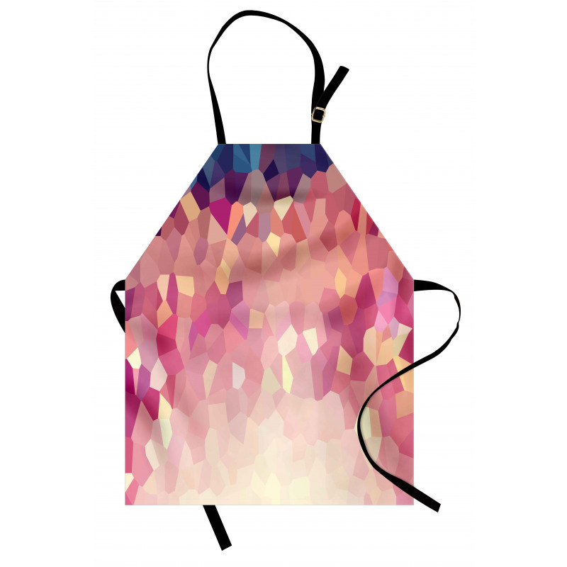 Abstract Blush Polygonal Apron