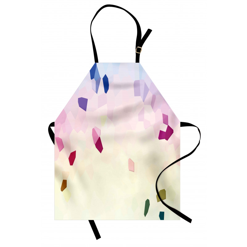 Polygonal Look Stained Glass Apron